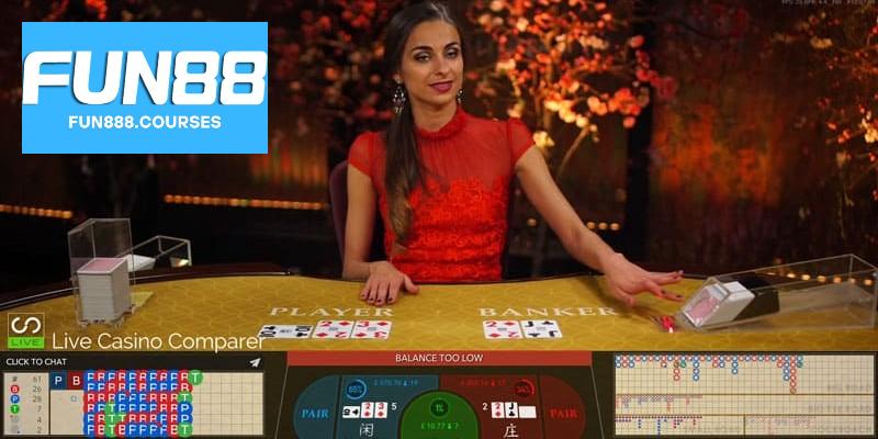 Baccarat Fun88 – Giao diện mượt mà, dealer xinh, cực cuốn 3 Quy tắc chơi Baccarat Fun88