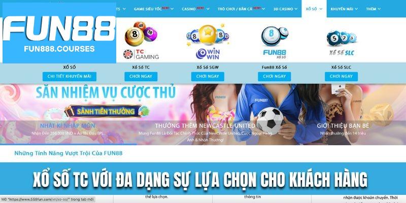 Xổ số TC Fun88